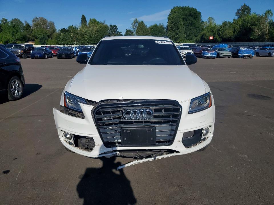 2016 Audi VIN WA1D7AFP4GA126156 COPART salvage auction — FRONT END, Or - Salvage Title Certificate, sold $1,100 on 2026-07-27 (photo 5)