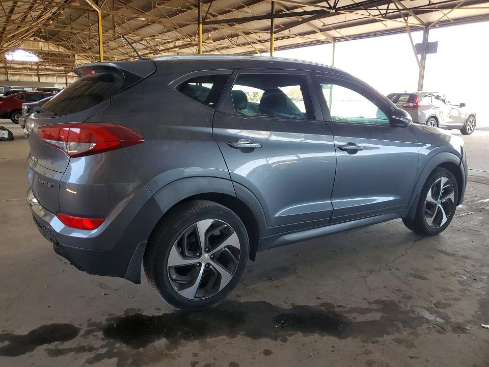 2016 Hyundai Tucson VIN KM8J33A29GU161944 COPART salvage auction — REAR END, Az - Cert Of Title - Salvage, sold $4,150 on 2026-07-20 (photo 3)