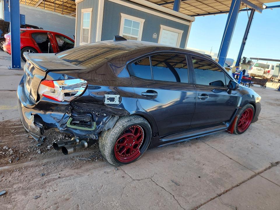 2018 Subaru Wrx VIN JF1VA1A64J9820810 COPART salvage auction — REAR END, Az - Cert Of Title - Salvage, sold $4,850 on 2026-07-14 (photo 3)