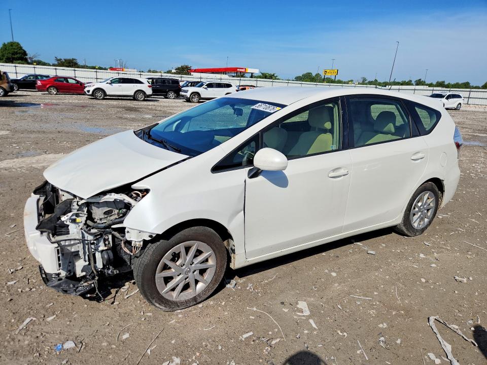 2012 Toyota Prius VIN JTDZN3EU6C3166872 COPART salvage auction — FRONT END, Il - Salvage Certificate, sold $2,000 on 2026-07-20 (photo 1)