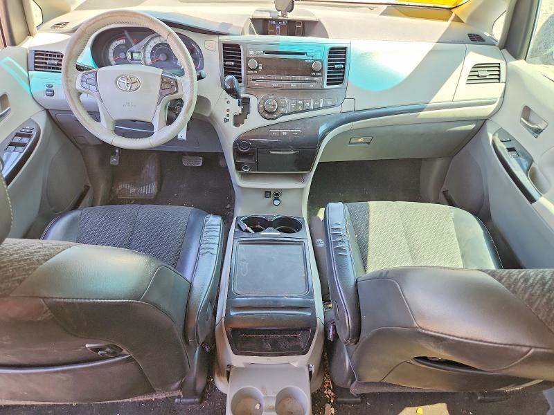 2013 Toyota Sienna VIN 5TDXK3DC4DS309066 COPART salvage auction — REAR END, Ut - Salvage Certificate, sold $2,250 on 2026-07-31 (photo 8)