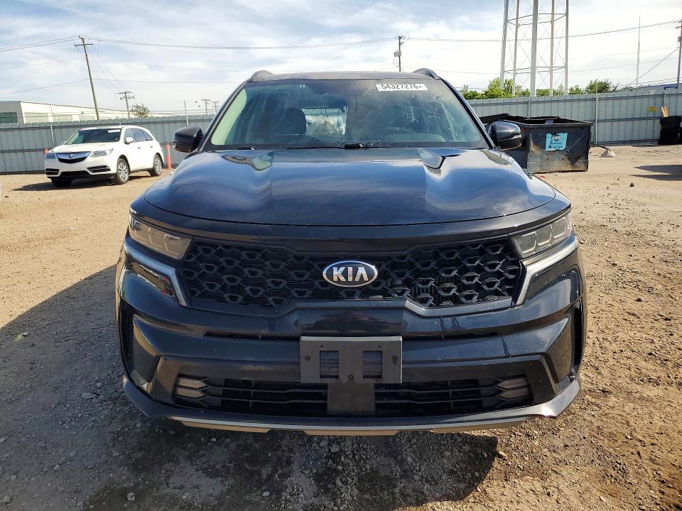 2021 Kia Sorento VIN 5XYRK4LF3MG061870 COPART salvage auction — REAR END, IL - SALVAGE CERTIFICATE, sold $6,900 on 2026-07-08 (photo 5)