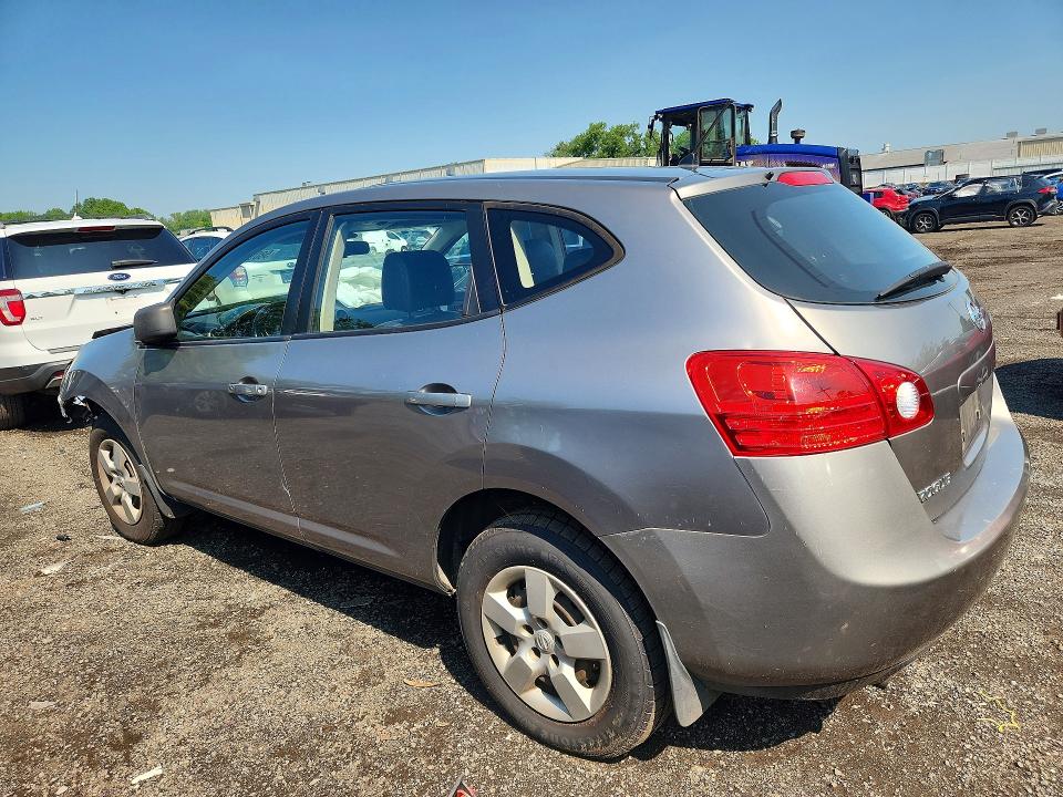 2008 Nissan Rogue VIN JN8AS58V08W142874 COPART salvage auction — FRONT END, Ct - Cert Of Title-Salvage, sold $475 on 2026-07-17 (photo 2)