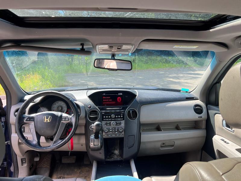 2013 Honda Pilot VIN 5FNYF4H55DB005856 COPART salvage auction — MINOR DENT/SCRATCHES, Ct - Certificate Of Title (P), sold $1,100 on 2026-07-02 (photo 9)