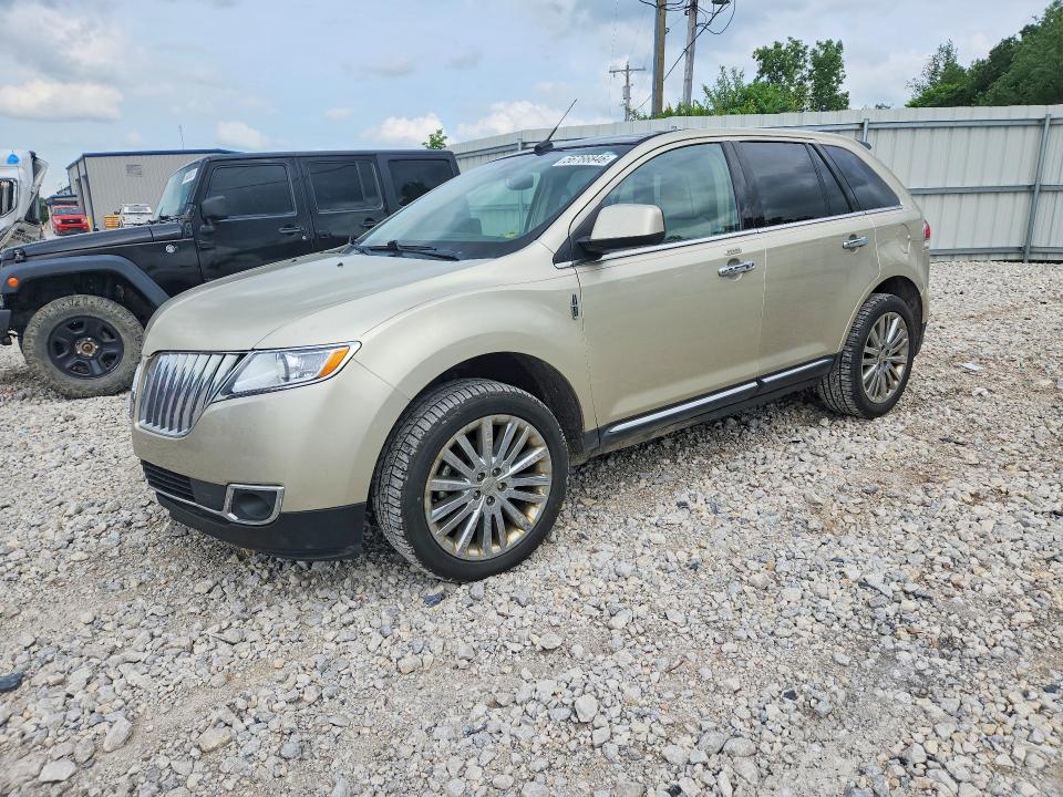 2011 Lincoln Mkx VIN 2LMDJ6JK4BBJ16868 COPART salvage auction — FRONT END, MI - CERTIFICATE OF TITLE, sold $525 on 2026-07-09 (photo 1)