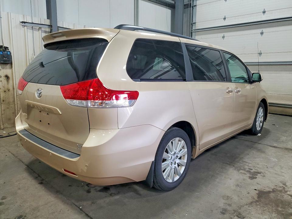 2013 Toyota Sienna VIN 5TDDK3DC0DS066505 COPART salvage auction — FRONT END, Mn - Cert Of Title-Salvage, sold $4,250 on 2026-07-16 (photo 3)