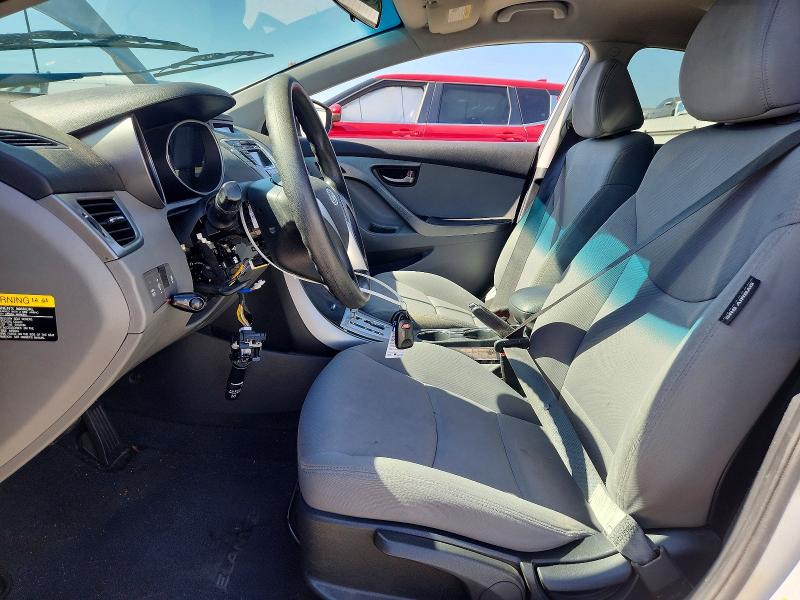 2012 Hyundai Elantra VIN KMHDH4AE4CU403385 COPART salvage auction — VANDALISM, CA - SALVAGE CERTIFICATE, sold $1,750 on 2026-07-17 (photo 7)