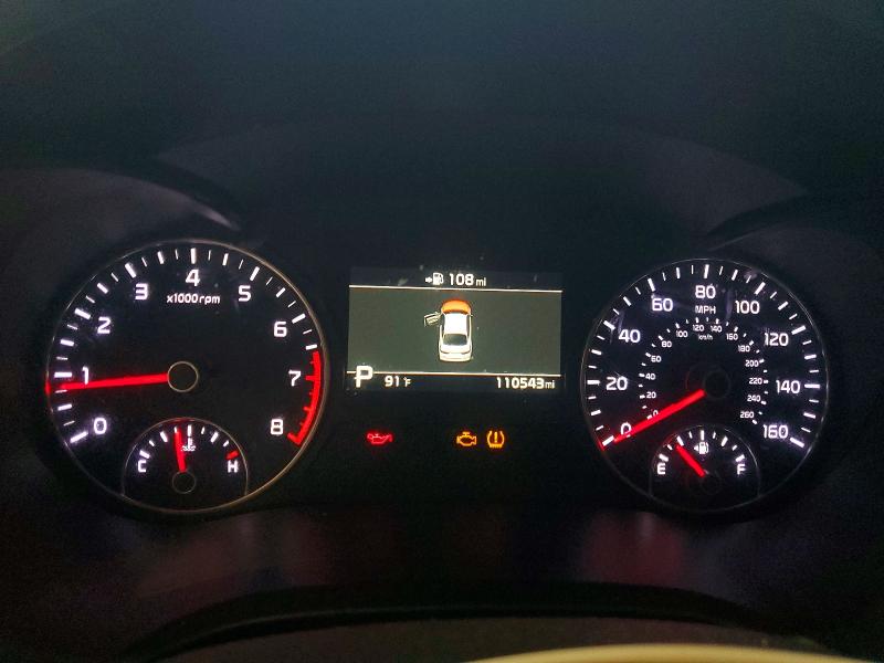 2019 Kia Optima VIN 5XXGV4L21KG340764 COPART salvage auction — FRONT END, OH - CERTIFICATE OF TITLE, sold $3,800 on 2026-07-20 (photo 9)