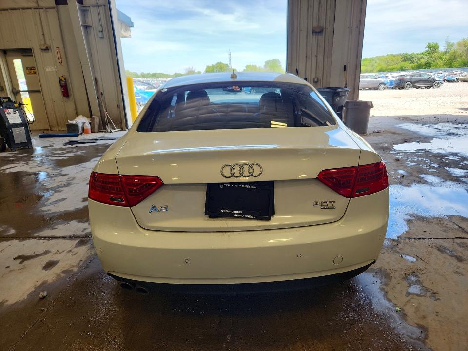 2013 Audi VIN WAULFAFR3DA054042 COPART salvage auction — FRONT END, Wi - Junked Vehicle Bill Of Sale, sold $325 on 2026-07-27 (photo 6)