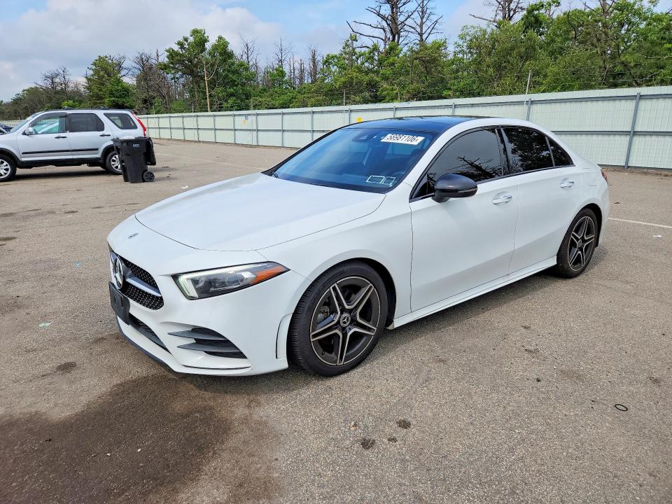 2021 Mercedes-benz A-klasse VIN W1K3G4FB3MJ268782 COPART salvage auction — REAR END, Salvage Title, sold $7,500 on 2026-08-03 (photo 1)