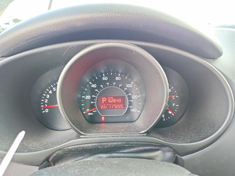 2017 Kia Soul VIN KNDJN2A26H7481618 COPART salvage auction — VANDALISM, Oh - Cert Of Title-Salvage, sold $1,450 on 2026-07-17 (photo 9)