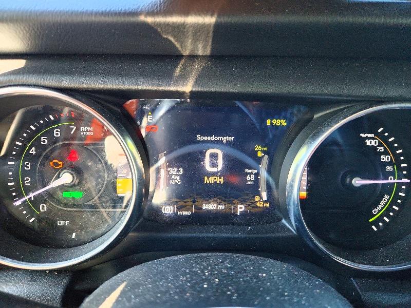 2023 Jeep Wrangler / VIN 1C4JJXP68PW556634 COPART salvage auction — NORMAL WEAR, Mo - Certificate Of Title, sold $20,500 on 2026-07-02 (photo 9)
