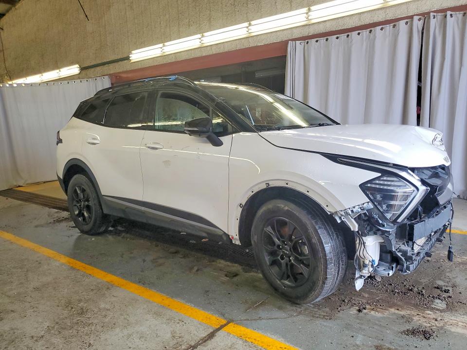 2023 Kia Sportage VIN 5XYK7CAF1PG040004 COPART salvage auction — FRONT END, Mi - Certificate Of Title, sold $275 on 2026-07-30 (photo 4)