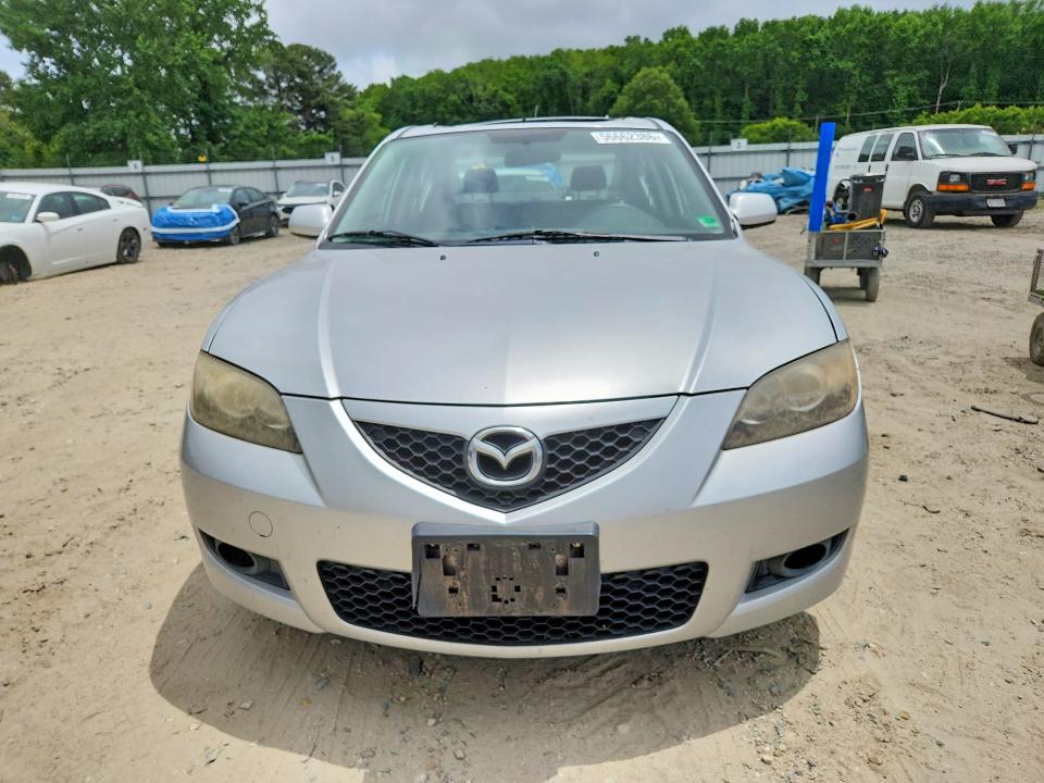 2008 Mazda 3 VIN JM1BK32F881133309 COPART salvage auction — FRONT END, Va - Cert Of Title - Salvage, sold $300 on 2026-07-07 (photo 5)