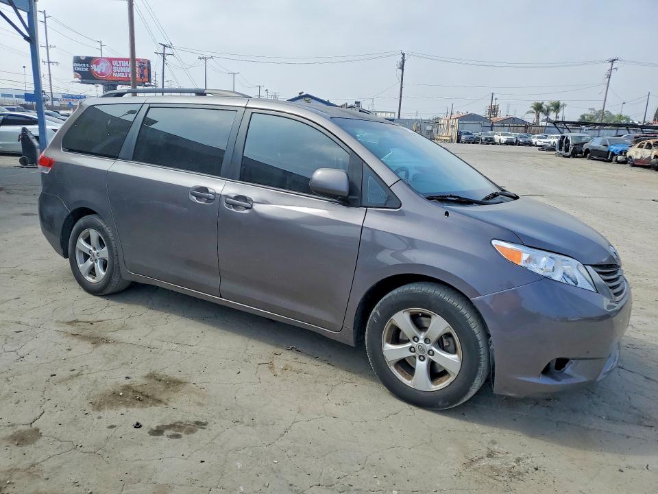 2011 Toyota Sienna VIN 5TDKK3DC8BS046488 COPART salvage auction — SIDE, Ca - Salvage Certificate, sold $925 on 2026-07-23 (photo 4)