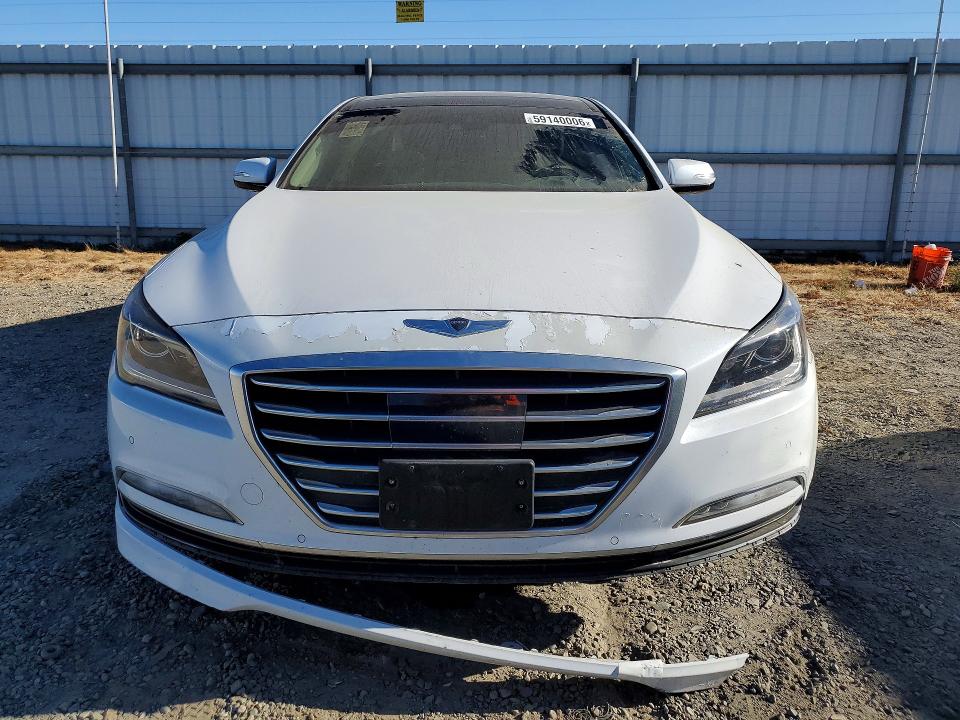 2015 Hyundai Genesis VIN KMHGN4JFXFU019226 COPART salvage auction — FRONT END, Ca - Dis/Dlr/Exp Only Clean Title, sold $15 on 2026-07-21 (photo 5)