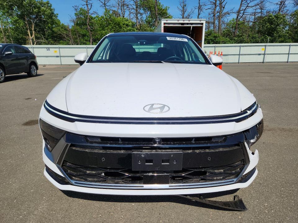 2025 Hyundai Sonata VIN KMHL54JJ6SA114428 COPART salvage auction — FRONT END, Ny - Mv-907A Salvage Certificate, sold $80 on 2026-07-27 (photo 5)