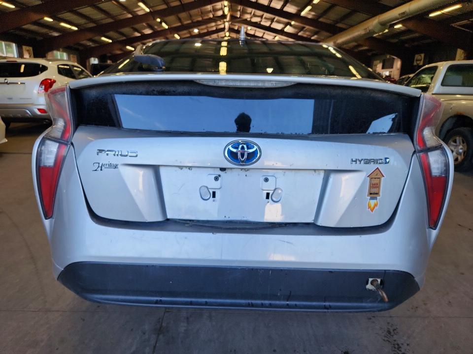 2017 Toyota Prius VIN JTDKBRFU8H3550168 COPART salvage auction — FRONT END, Vt - Certificate Of Title, sold $6,300 on 2026-07-31 (photo 6)
