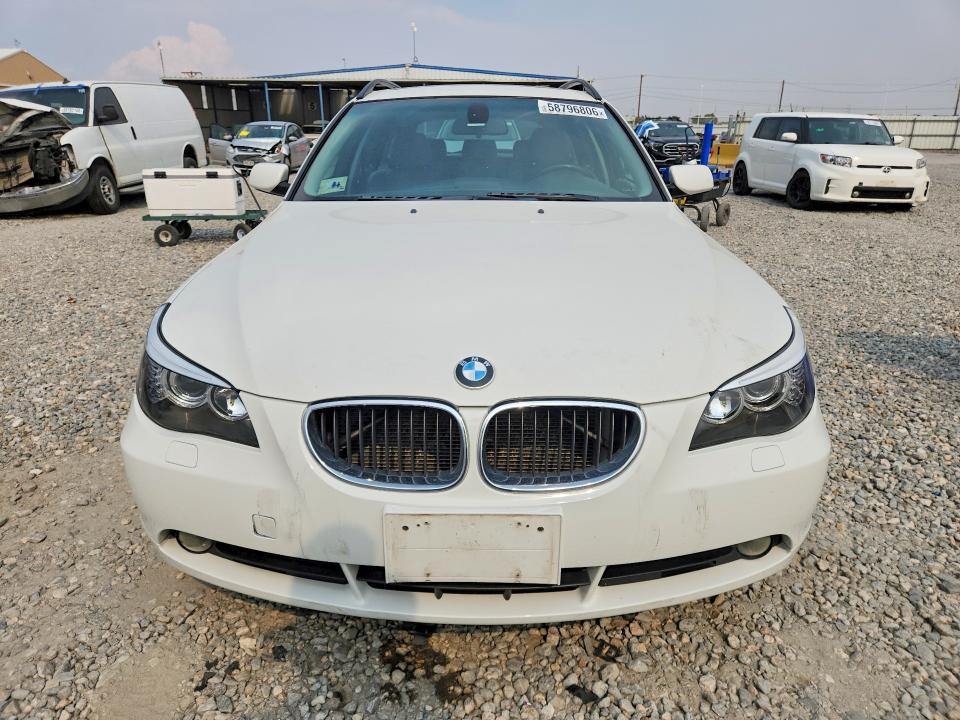 2006 BMW 5 series VIN WBANN73516CN01930 COPART salvage auction — FRONT END, Co - Salvage Title, sold $425 on 2026-07-21 (photo 5)