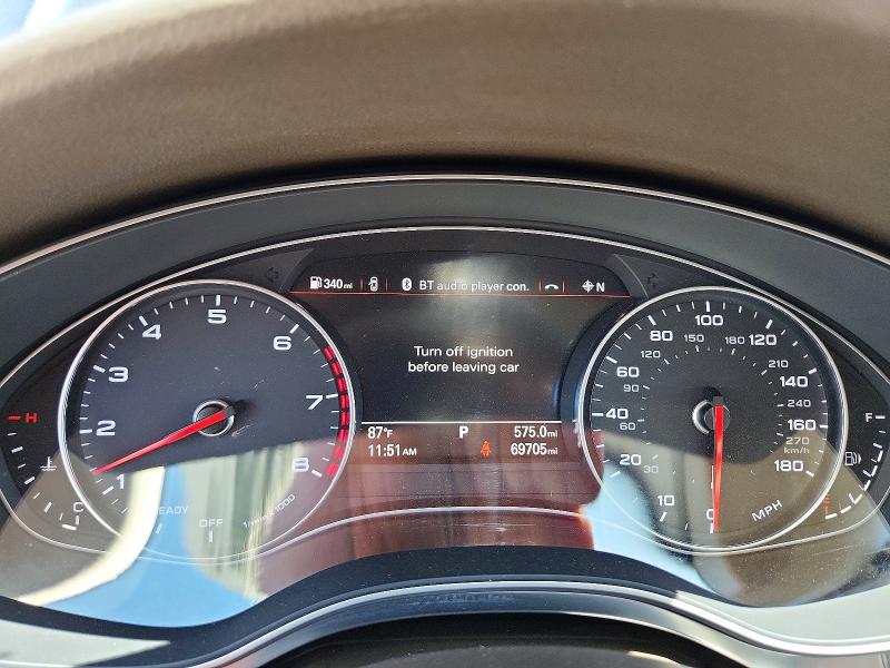2018 Audi VIN WAU23AFC7JN057062 COPART salvage auction — FRONT END, Tn - Salvage Certificate, sold $7,700 on 2026-07-20 (photo 9)