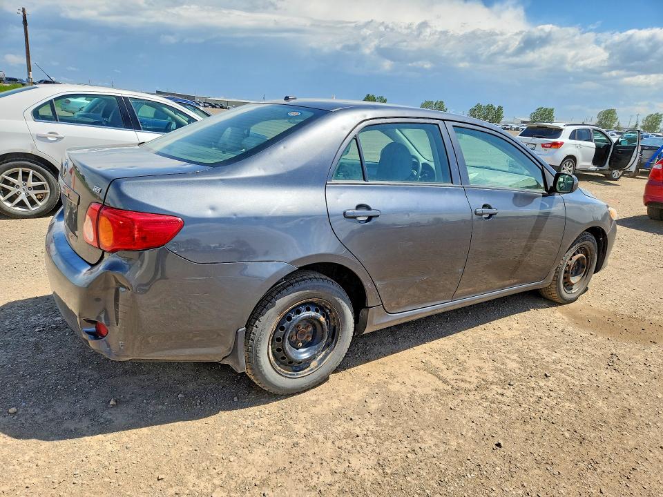 2009 Toyota Corolla VIN 2T1BU40E69C160404 COPART salvage auction — HAIL, Ab - Bos - Active, sold $1,450 on 2026-07-03 (photo 3)