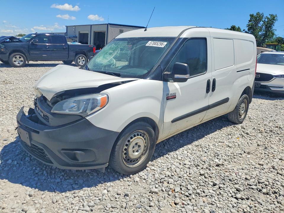 2019 Ram Promaster city VIN ZFBHRFAB6K6M58222 COPART salvage auction — FRONT END, Mi - Certificate Of Title, sold $525 on 2026-07-13 (photo 1)