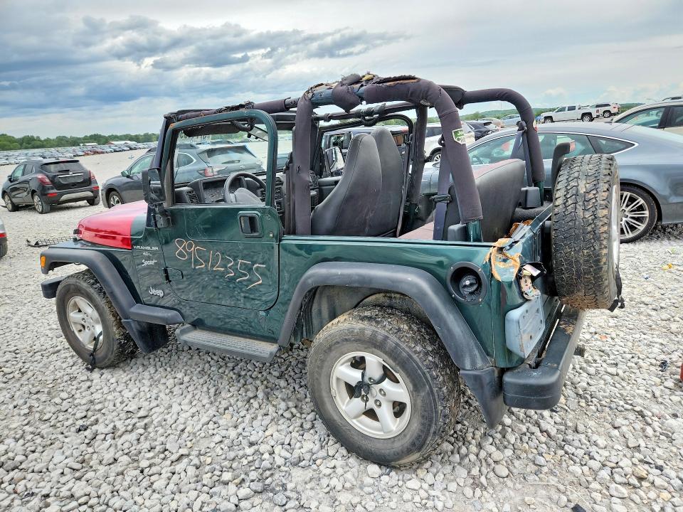 2000 Jeep Wrangler / VIN 1J4FA49S4YP787048 COPART salvage auction — SIDE, Mi - Dealer Only Clean Title, sold $350 on 2026-07-09 (photo 2)