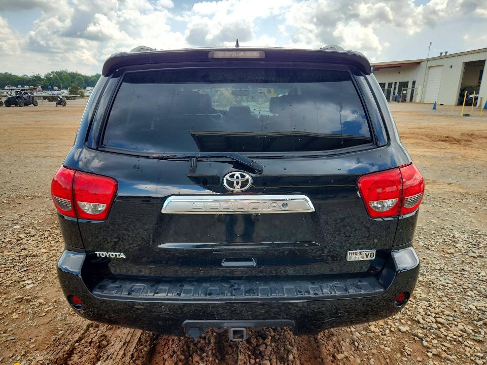 2010 Toyota Sequoia VIN 5TDJY5G17AS039255 COPART salvage auction — FRONT END, Al - Cert Of Title-Salvage Title, sold $5,100 on 2026-07-15 (photo 6)