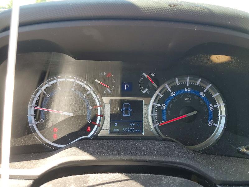 2018 Toyota 4runner VIN JTEBU5JR9J5592974 COPART salvage auction — FRONT END, Ca - Salvage Certificate, sold $19,800 on 2026-07-07 (photo 9)