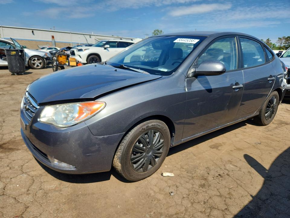 2007 Hyundai Elantra VIN KMHDU46D67U178257 COPART salvage auction — FRONT END, Ct - Cert Of Title-Salvage, sold $525 on 2026-07-02 (photo 1)