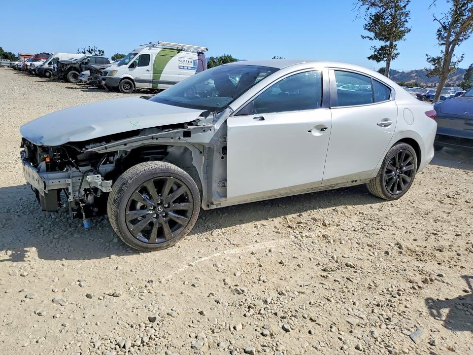 2025 Mazda 3 VIN JM1BPABM9S1769359 COPART salvage auction — FRONT END, CA - SALVAGE CERTIFICATE, sold $5,200 on 2026-07-21 (photo 1)