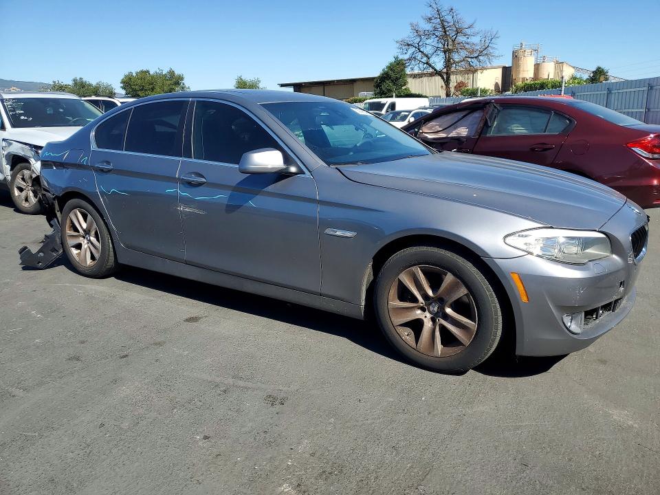 2012 BMW 5er VIN WBAXG5C5XCDW85472 COPART salvage auction — REAR END, Ca - Salvage Certificate, sold $500 on 2026-07-09 (photo 4)