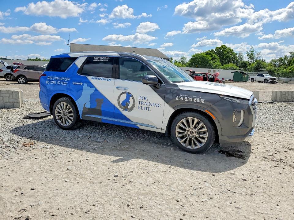 2020 Hyundai VIN KM8R5DHE7LU071737 COPART salvage auction — REAR END, Ky - Certificate Of Title, sold $3,000 on 2026-07-07 (photo 4)