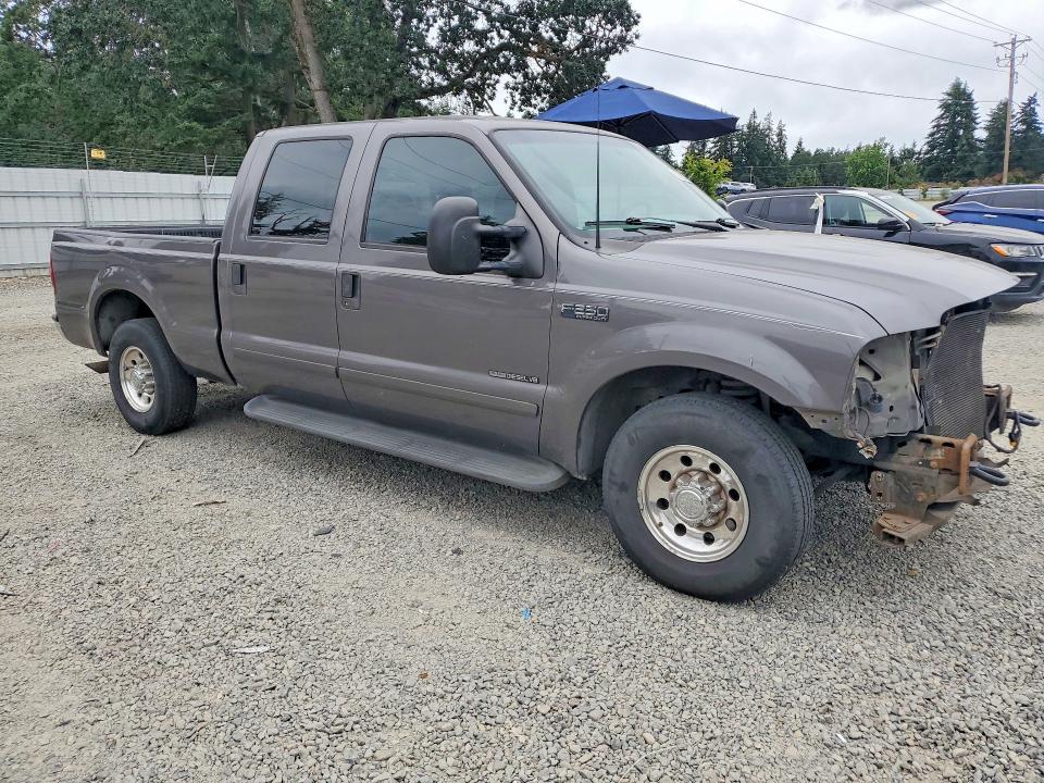 2002 Ford F-250 super duty VIN 3FTNW20F42MA08574 COPART salvage auction — FRONT END, Wa - Bill Of Sale, sold $2,300 on 2026-07-02 (photo 4)
