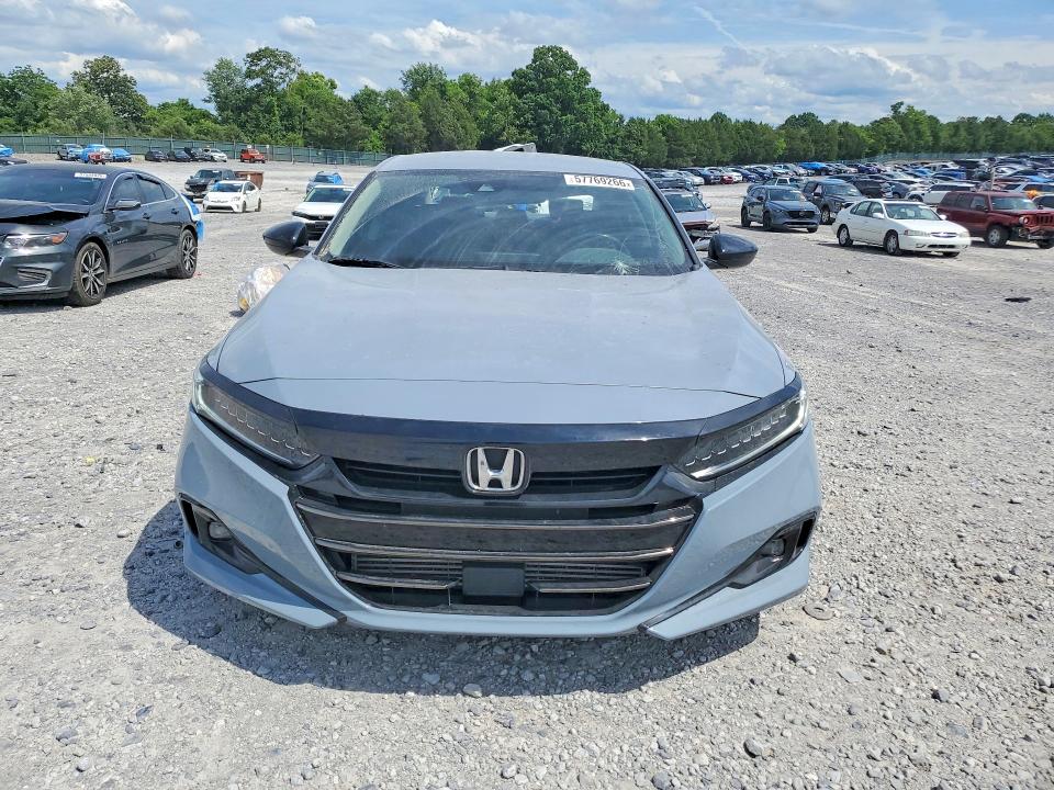 2021 Honda Accord VIN 1HGCV1F40MA073658 COPART salvage auction — ROOF, TN - SALVAGE CERTIFICATE, sold $7,600 on 2026-07-28 (photo 5)