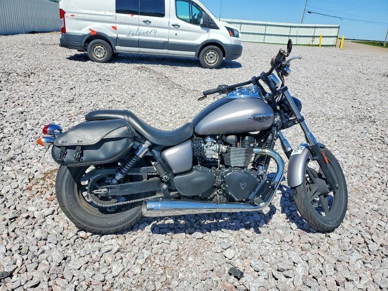 2016 Triumph motorcycle Speedmaster VIN SMT915RN9GT719239 COPART salvage auction — MINOR DENT/SCRATCHES, IA - CERT OF TITLE-SALVAGE TITLE, sold $1,350 on 2026-07-02 (photo 1)