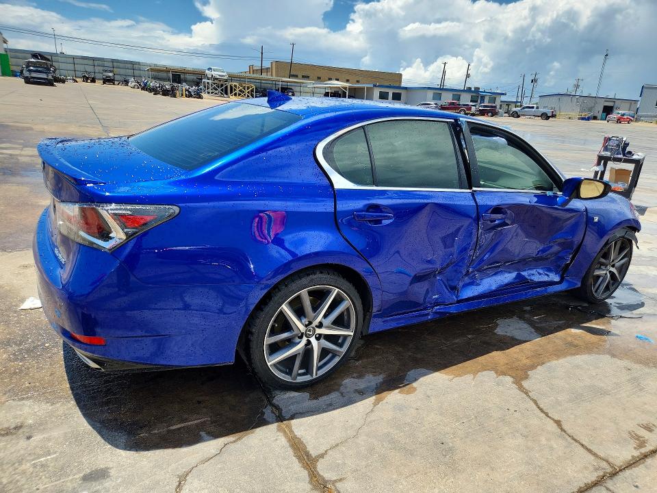 2019 Lexus Gs VIN JTHBZ1BL1KA018210 COPART salvage auction — SIDE, Tx - Salvage Vehicle Title, sold $6,600 on 2026-07-30 (photo 3)