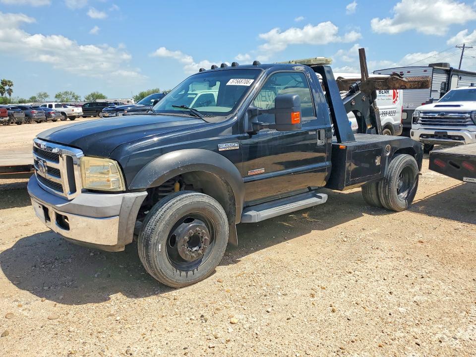 2005 Ford F-450 super duty VIN 1FDXF46P15EB33381 — COPART salvage auction photo