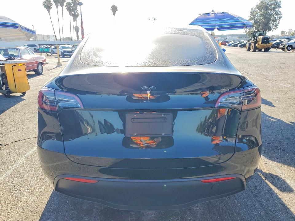 2025 Tesla VIN 7SAYGDED6SF233762 COPART salvage auction — SIDE, Ca - Salvage Certificate, sold $8,200 on 2026-07-24 (photo 6)