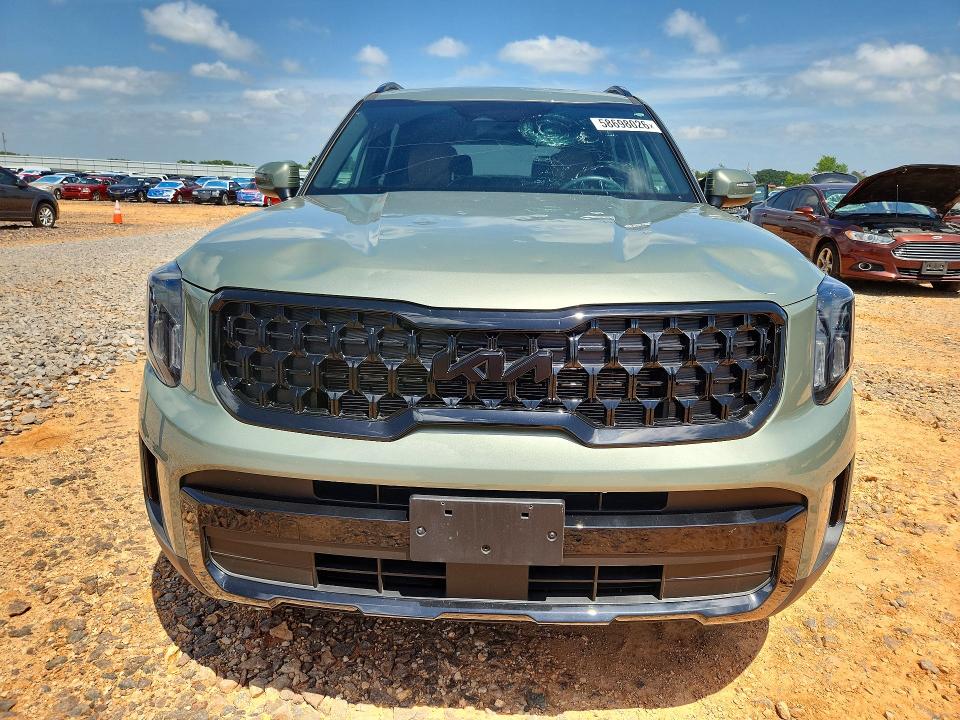 2025 Kia Telluride VIN 5XYP3DGC9SG674755 COPART salvage auction — HAIL, MO - SALVAGE CERTIFICATE OF TITLE, sold $8,300 on 2026-07-29 (photo 5)