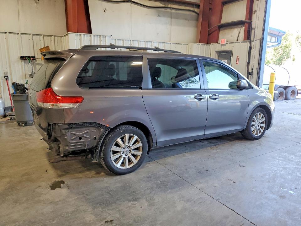 2011 Toyota Sienna VIN 5TDDK3DCXBS013954 COPART salvage auction — REAR END, NY - MV-907A SALVAGE CERTIFICATE, sold $1,950 on 2026-07-15 (photo 3)