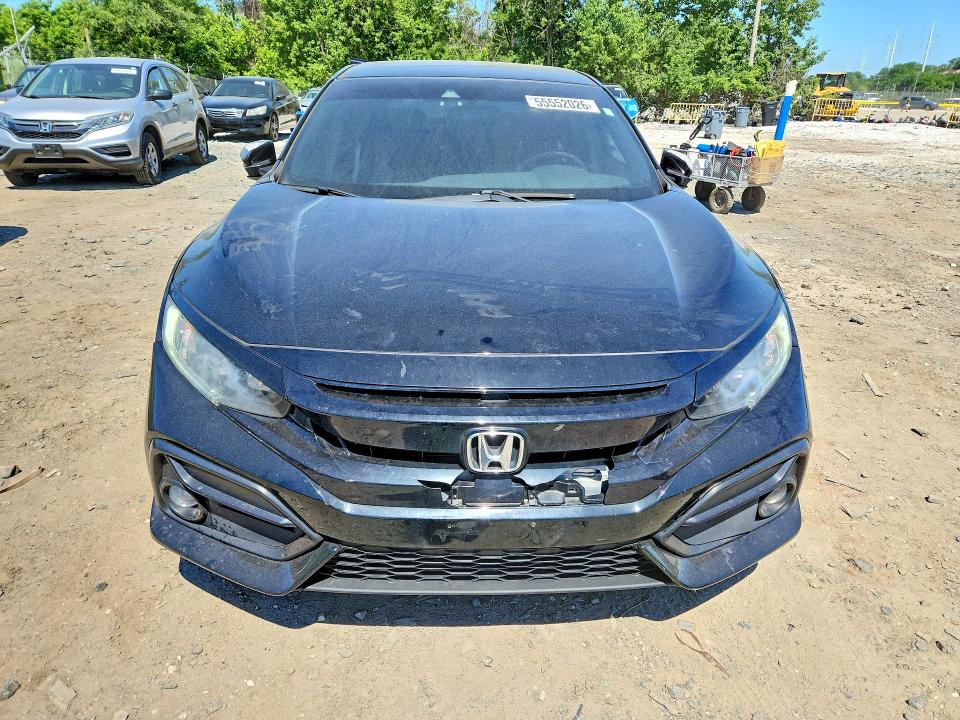 2020 Honda Civic VIN SHHFK7H6XLU407561 COPART salvage auction — SIDE, Md - Cert Of Salvage > 75% Damage, sold $3,600 on 2026-07-07 (photo 5)