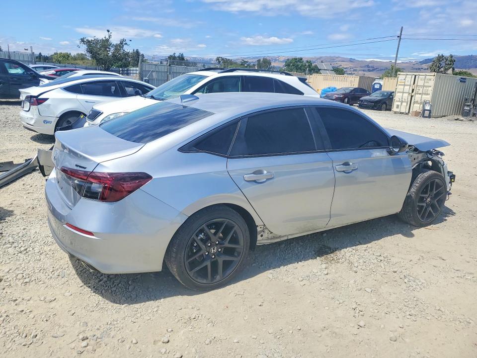 2026 Honda Civic VIN 2HGFE2F5XTH593071 COPART salvage auction — FRONT END, Ca - Salvage Certificate, sold $9,600 on 2026-07-28 (photo 3)