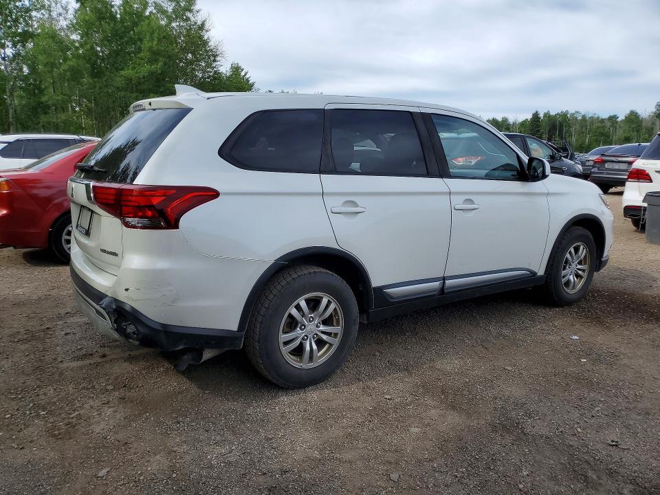 2019 Mitsubishi VIN JA4AZ2A39KZ605187 COPART salvage auction — REAR END, On - Permit No Brand - Unfit, sold $3,350 on 2026-07-02 (photo 3)