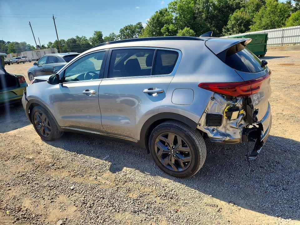 2020 Kia Sportage VIN KNDP63AC3L7708990 COPART salvage auction — FRONT END, Ms - Cert Of Title-Salvaged, sold $3,700 on 2026-07-14 (photo 2)