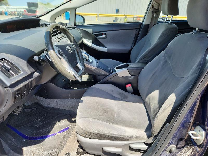 2012 Toyota Prius VIN JTDKN3DU7C1561514 COPART salvage auction — REAR END, Az - Cert Of Title-Restored Salvage, sold $550 on 2026-07-17 (photo 7)
