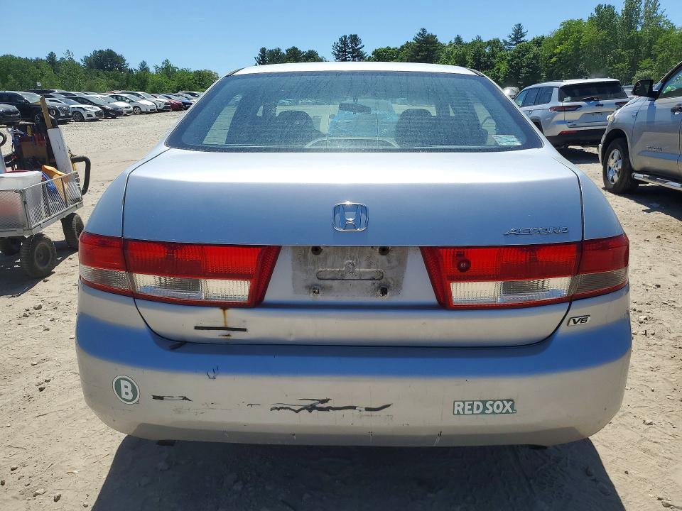 2003 Honda Accord VIN 1HGCM66503A098096 COPART salvage auction — ENGINE BURN, Ma - Certificate Of Title, sold $350 on 2026-07-02 (photo 6)