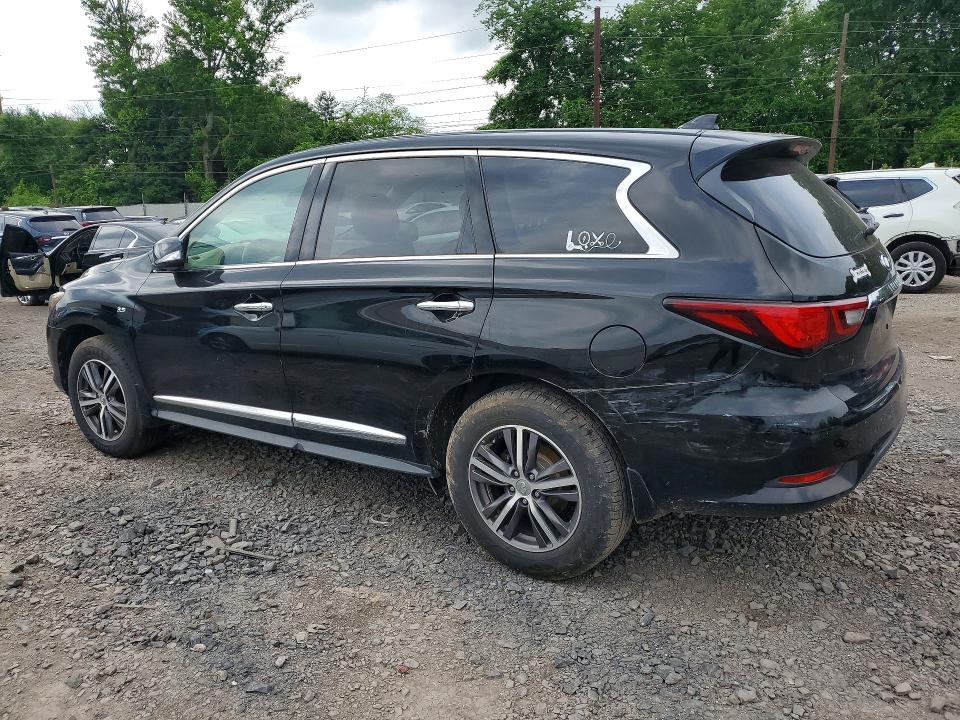 2019 Infiniti Qx60 VIN 5N1DL0MN9KC551426 COPART salvage auction — MINOR DENT/SCRATCHES, Pa - Cert Of Title, sold $2,600 on 2026-07-27 (photo 2)