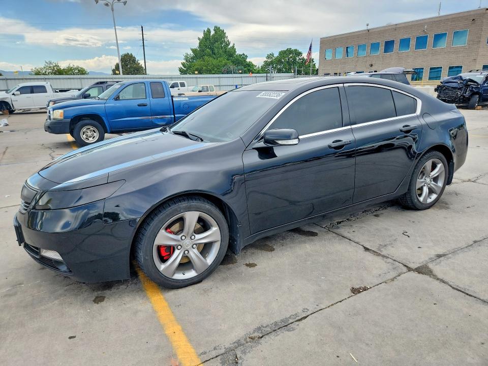 2013 Acura Tl VIN 19UUA9F51DA005148 COPART salvage auction — SIDE, Co - Public - Salvage Title, sold $3,750 on 2026-08-03 (photo 1)