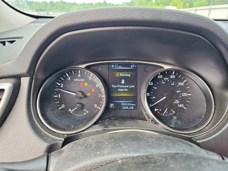 2016 Nissan Rogue VIN KNMAT2MTXGP609982 COPART salvage auction — REAR END, Nc - Salvage Certificate Of Title, sold $700 on 2026-07-13 (photo 9)